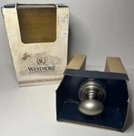 Westmore Hardware Hall & Closet Door Knob Brass / Satin Nickel Nos. Fixed Price $55.00.
