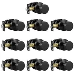 Knobonly 10 Pack Black Door Knobs Interior Keyless Passage. Fixed Price $285.99.