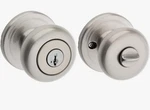 Kwikset Juno Keyed Entry Door Knob Smartkey Satin Nickel. Fixed Price $20.54.