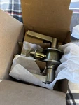 Schlage Latitude Passage/closet Door Lever Satin Nickel. Fixed Price $240.97.