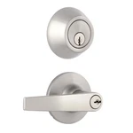 Miseno MLK2021 Momac Straight Single Cylinder Keyed Entry Door - Nickel. Fixed Price $37.15.