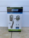 Schlage Camelot Entry Door Handle With Lever Satin Nickel FE285CAM619ACCCAM New. Fixed Price $64.99.