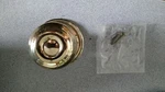 Schlage Single Dummy Georgian Design (F170) US3 Polished Brass. Fixed Price $5.00.