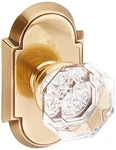 Emtek 8058OTUS7 Arched Rosette With Old Town Crystal Knobs Double Dummy In. Fixed Price $189.38.