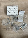 Ives Storm Door Latch #980 B26 Silver, New Missing 4 Screws. Fixed Price $15.00.