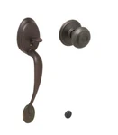 Schlage FE285PLY716GEO Aged Bronze Only Plymouth Keyed Entry Handleset W. Fixed Price $186.99.