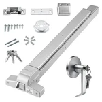 Push Locks, Carbon Steel Panic Bars For Exit Doors, With Exterior Lever. Fixed Price $90.49.