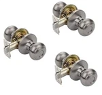Dynasty Hardware SIE-82-US15 Passage Door Knob Set, Satin Nickel, Contractor. Fixed Price $39.96.