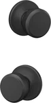 (lot Of 4) Schlage F10 Bwe 622 Gsn Greyson Bowery Passage Door Knob Matte Black. Fixed Price $75.00.