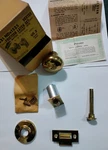 Vintage Dexter Friction Latch Set Solid Bright Brass Nos 821 NDX1525. Fixed Price $34.99.