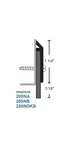 220N Series Automatic Door Bottom With Neoprene Seal. Fixed Price $95.04.