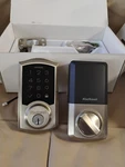 New Kwikset Smartcode 270 Satin Nickel Deadbolt, Single Cylinder, Smartkey. Fixed Price $44.95.
