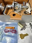 Dormakaba C100 Electrified Cylindrical Lock W/ Request-to-exit, Satin Chrome. Fixed Price $279.95.