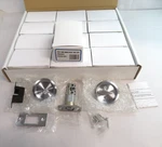 Kwikset 26D Round Pocket Door Lock Satin Chrome Privacy 93350-022 Pack Of 12. Fixed Price $79.67.