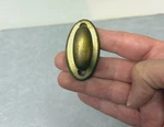 Antique Door Thumb Turn Knob Lever Old Vintage Brass Lock Hardware. Fixed Price $26.95.