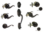 Oil Rubbed Bronze Door Handle Knob Lever Keyed Entry Privacy Passage Deadbolt. Fixed Price $13.95.