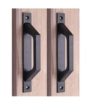 Temeili Sliding Barn Door Handle Wooden 19.6CM. Fixed Price $23.99.