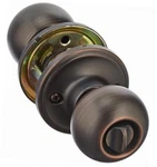 Copper Creek BK2040TB Ball Entry Door Knob, Tuscan Bronze New. Fixed Price $19.99.