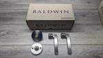 Baldwin Square Right Handed Full Dummy Leverset Satin Nickel Fdsqurcrr. Fixed Price $35.00.