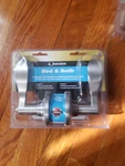 New Ultra Security 84341 Bed & Bath Privacy Locking Door Lever Satin/nickel. Fixed Price $14.99.