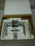 Schlage Flair Keyed Classroom Door Lever Lock Set Bright Chrome S70PDFLA625. Fixed Price $89.00.