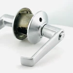 Schlage F40ELA626 Privacy Bed Bath Satin Chrome Elan Reversible Lever. Fixed Price $19.99.