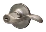 Schlage J54SEV619 Dexter By Seville Keyed Entry Lever, Satin Nickel. Fixed Price $66.06.