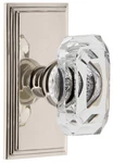Grandeur Carbcc Psg 238 Carre Solid Brass Passage Set - Nickel. Fixed Price $322.50.