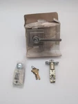 Schlage Northbrook Satin Nickel Entry Door Handle With Upland Trim. Fixed Price $35.63.