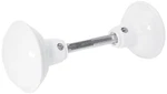 2319 Solid Brass Vintage Door Knob Spindle Set 21/4 In. Outside Diameter White. Fixed Price $9.48.