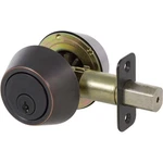 Callan Double Cylinder Edged Oil Rubbed Bronze Deadbolt. Fixed Price $28.08.