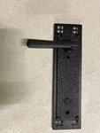 Emtek 4801US19 Arts Crafts One Piece Dummy Door Handleset - Flat Black. Fixed Price $387.99.