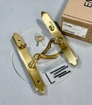 Emtek 1171US7 Classic Brass Door Configuration Keyed Entry Multi Point Trim. Fixed Price $182.88.