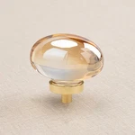 Clctk 4 Pack Champagne Crystal Cabinet Knobs, Gold Glass For Dr.... Fixed Price $31.53.