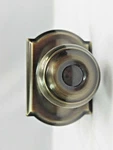 Schlage F10GEO609CAM Georgian Passage Door Knob Trim Antique Brass *top Brand*. Fixed Price $22.88.