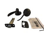 Kwikset 730TNL 514 Rcal Rcs Black Door Lever Handle Style Matte 97300-860. Fixed Price $15.99.