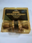 Legend 80614 Polished Brass Finish Bed/bath Lockset Interior Door Knobs. Fixed Price $9.99.