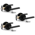 Annfuz 3 Packs Round Entry Door Lever For Office/front Same Keyskeyed. Fixed Price $92.63.