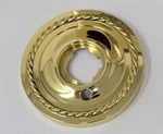 Baldwin 5149 003 Ipv Half Privacy Rope Rosette Notchfit Polished Brass 5004. Fixed Price $21.99.