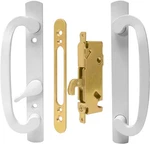 Lwzh White Patio Sliding Glass Door Handle Set - Reversible Design. Fixed Price $43.99.