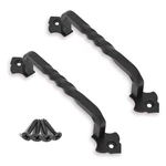 Ovov 2 Pack Barn Door Pull Handle Hardware For Wooden Garden Gate Shed Cabine.... Fixed Price $15.19.