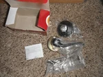 Kwikset 788TNL Rh 514 Tustin Right-handed Half-dummy Door Lever, Iron Black. Fixed Price $9.74.