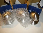 Better Home Products Miraloma Park Iv Collection 61315SN Dummy Egg Knobs (po). Fixed Price $29.99.