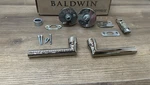 Baldwin Hardware Corp PSTUBCRR055 Passage Lever X Round Rose Read. Fixed Price $58.49.
