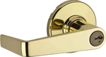 Kwikset Kingston Entry Lever Polished Brass 756KNL Rcal 3031 97569-002. Fixed Price $34.93.