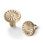 10 Pack Champagne Bronze Cabinet Knobs Round Sunflower Dresser Kitchen C.... Fixed Price $36.05.