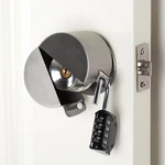 Door Handle Lock Device - Prevents Turning Of Knob Access To Keyhole. Fixed Price $42.65.
