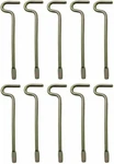 Kwikset Interior Bed/bath Door Emergency Key X10 Polished Brass. Fixed Price $12.97.