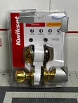 Kwikset Tylo Keyed Entry Knob With Single Cylinder Deadbolt 96900-253 *open Box*. Fixed Price $13.00.