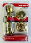 Door Lock Security Set Combo Polished Brass Honeywell 8100005. Fixed Price $19.95.